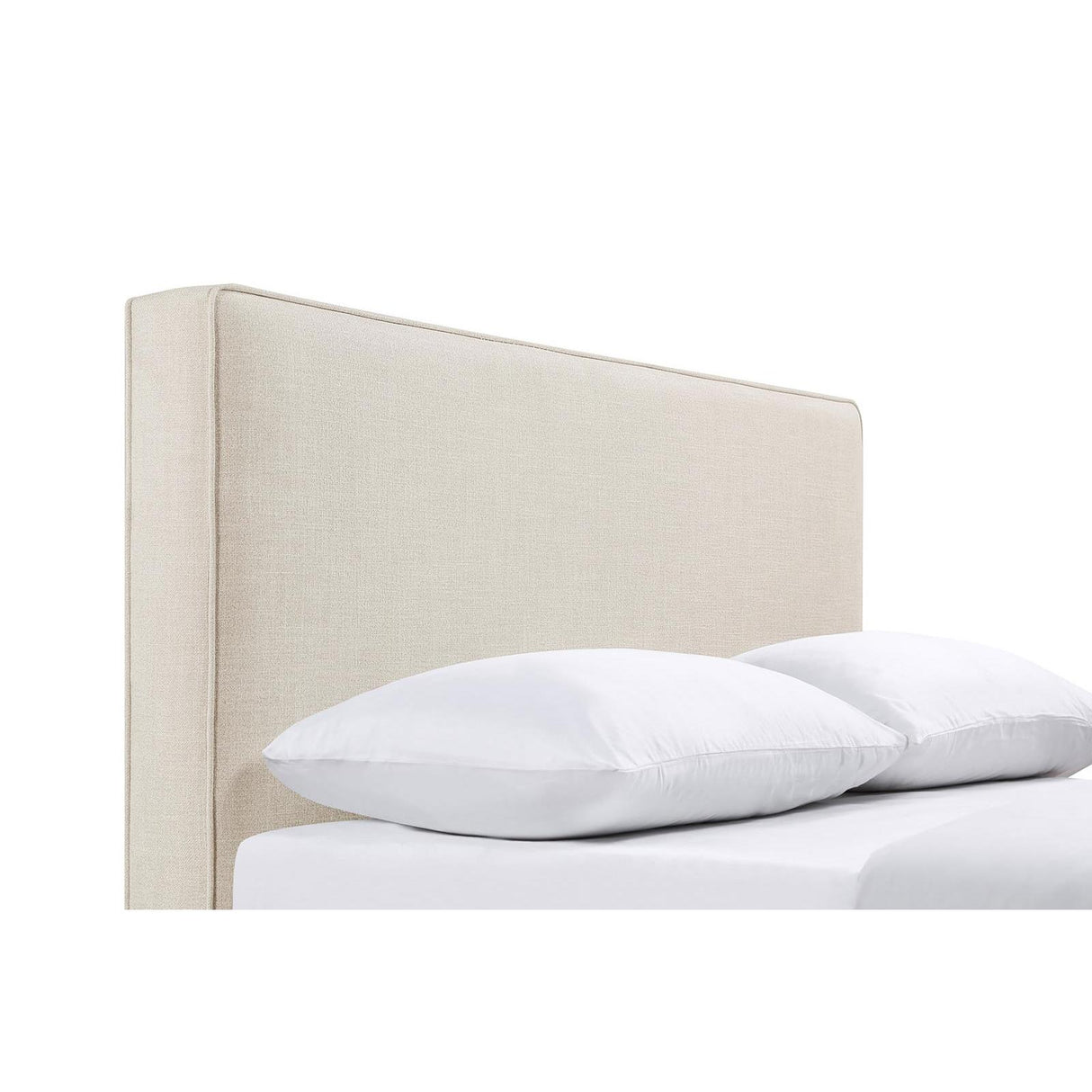 Coaster Furniture Kosmo 315993QF Upholstered Queen or Full Panel Headboard - Sand IMAGE 1