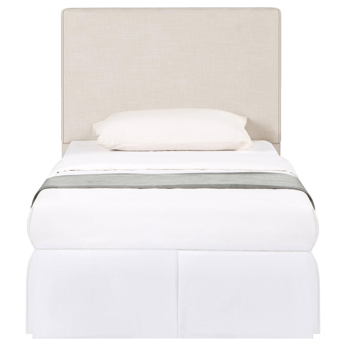 Coaster Furniture Kosmo 315993T Upholstered Twin Panel Headboard - Sand IMAGE 4