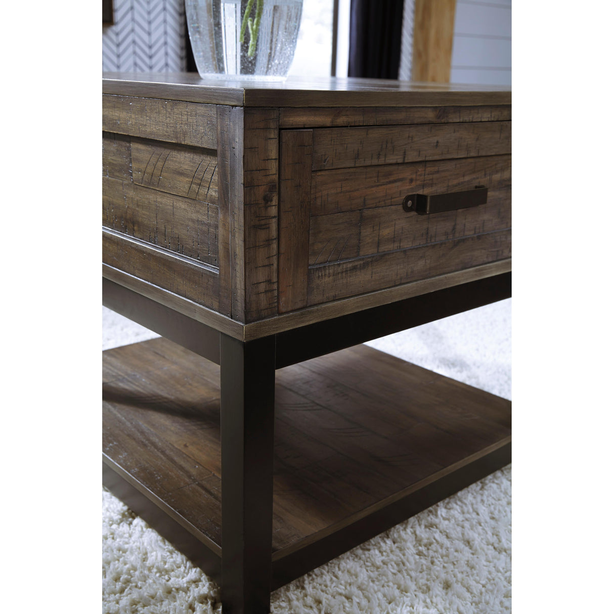 Signature Design by Ashley Johurst T444T1 Lift-top Coffee Table and 2 End Tables IMAGE 6