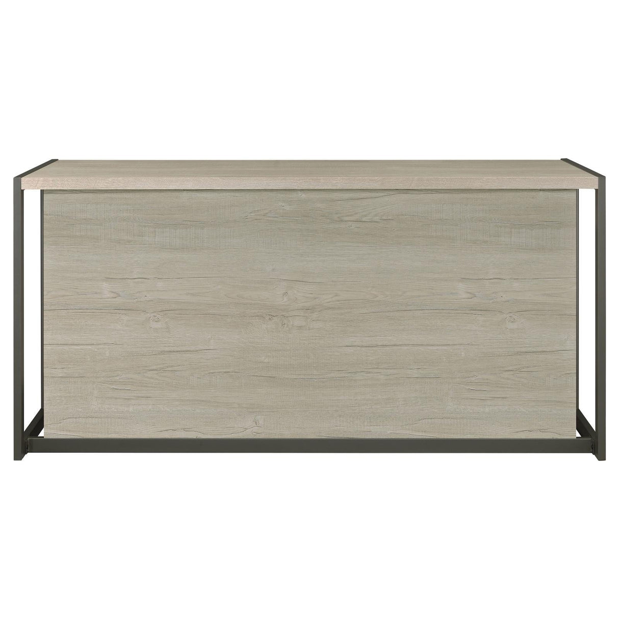 Coaster Furniture Loomis 805881 60-inch 4-Drawer Computer Desk - Whitewashed Grey IMAGE 7