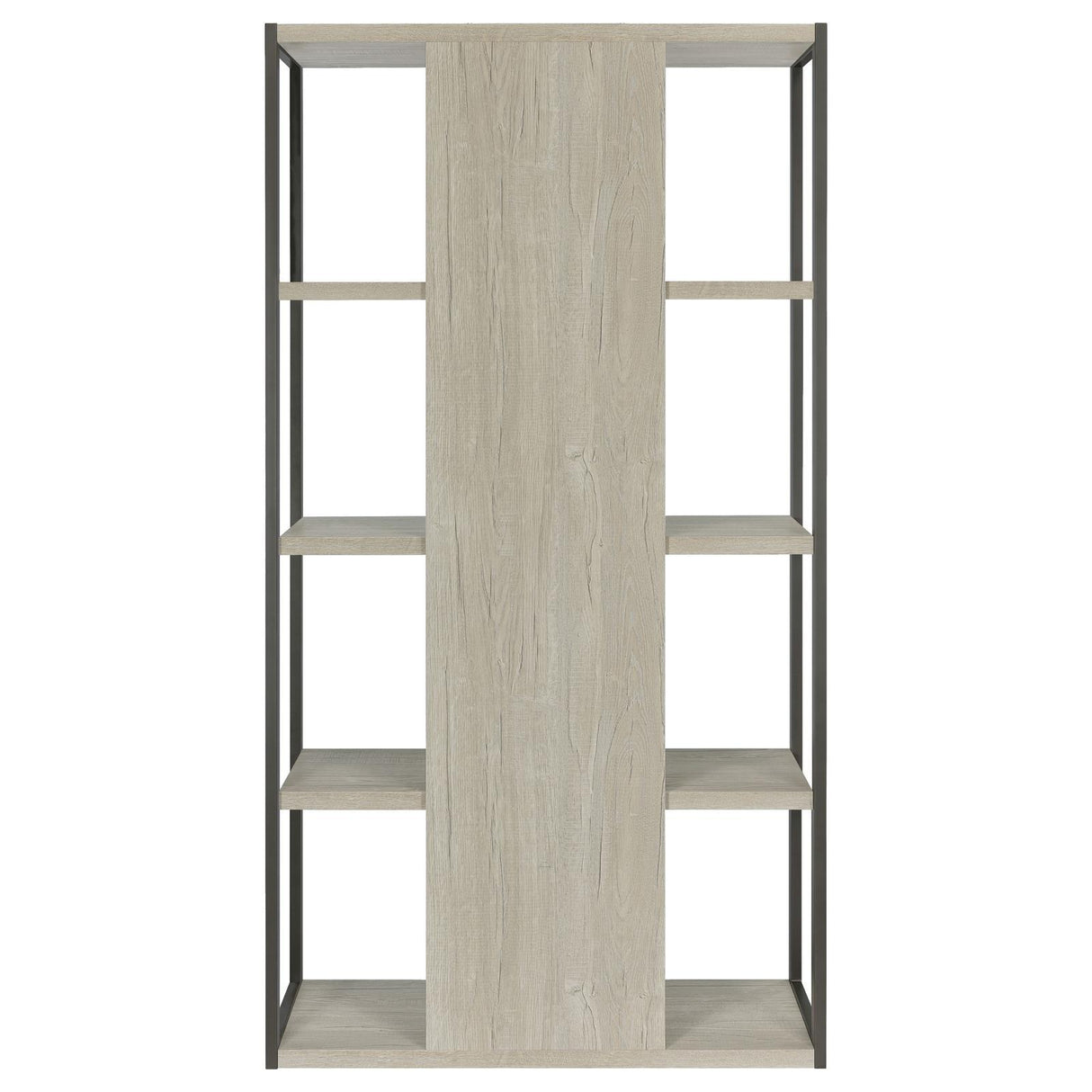 Coaster Furniture Loomis 805883 72-inch 4-shelf Bookshelf - Whitewashed Grey IMAGE 7