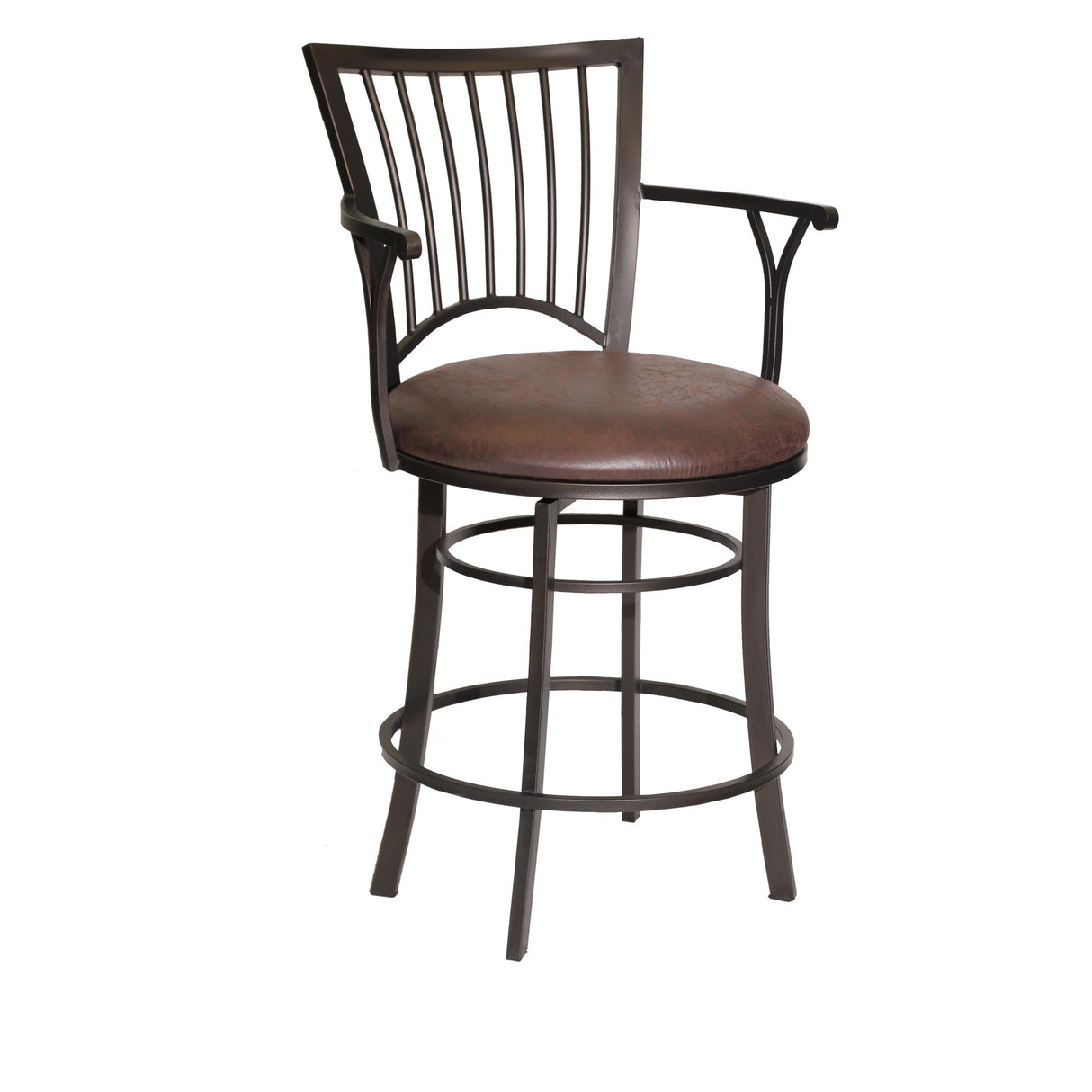 Steve Silver Furniture Bayview Swivel Counter Stool IMAGE 2