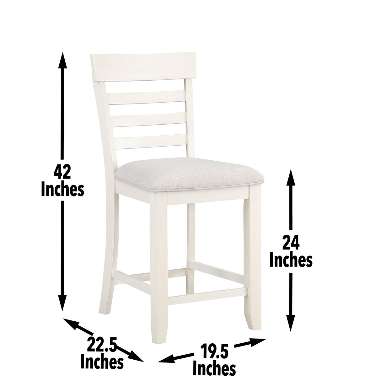 Steve Silver Furniture Hyland Counter Chair Brown IMAGE 12