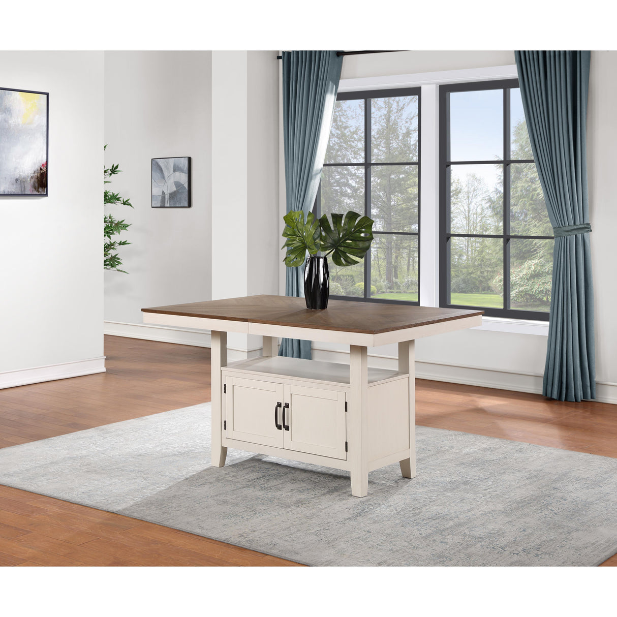 Steve Silver Furniture Hyland Counter Table Brown IMAGE 9