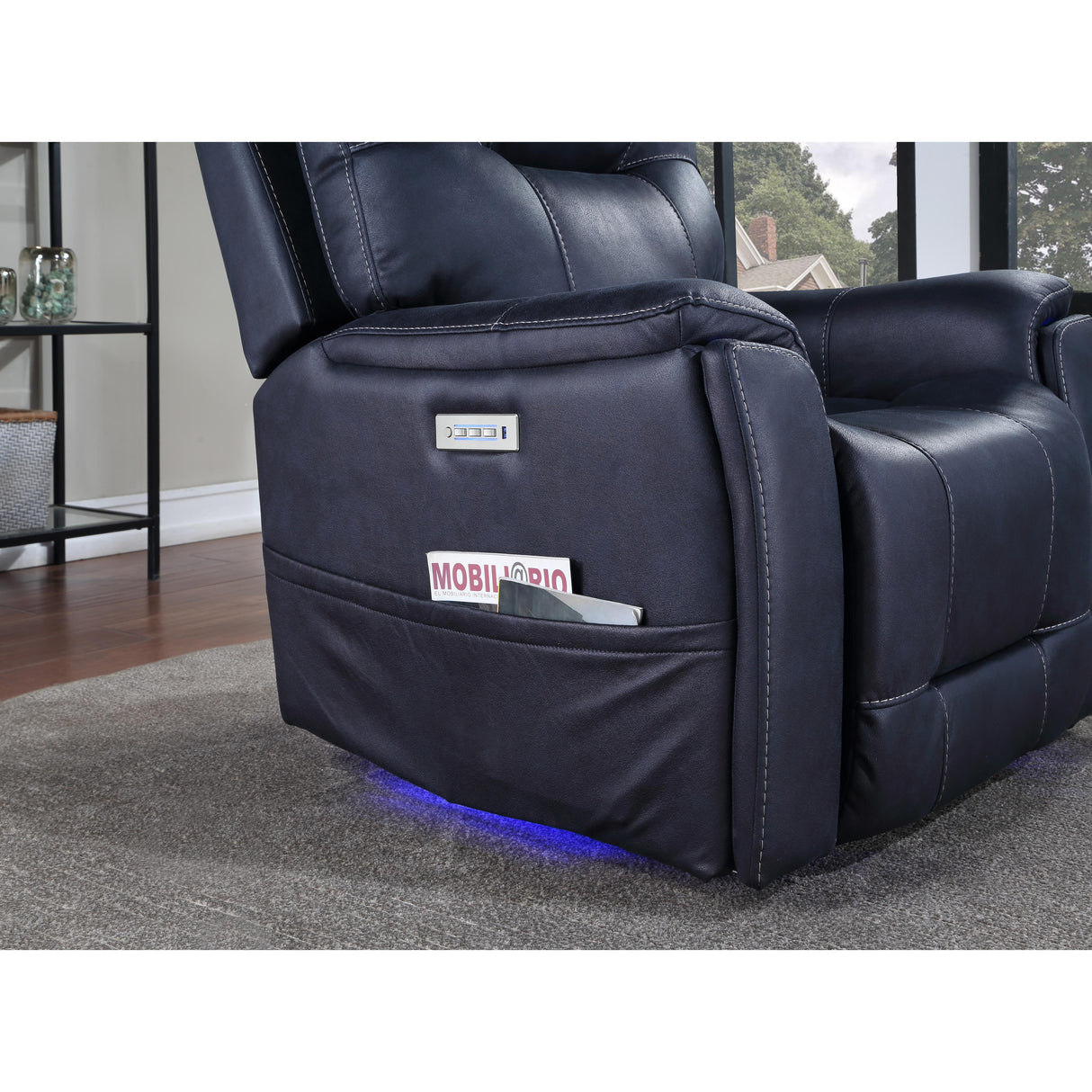 Steve Silver Furniture Lexington Power Media Recliner IMAGE 13