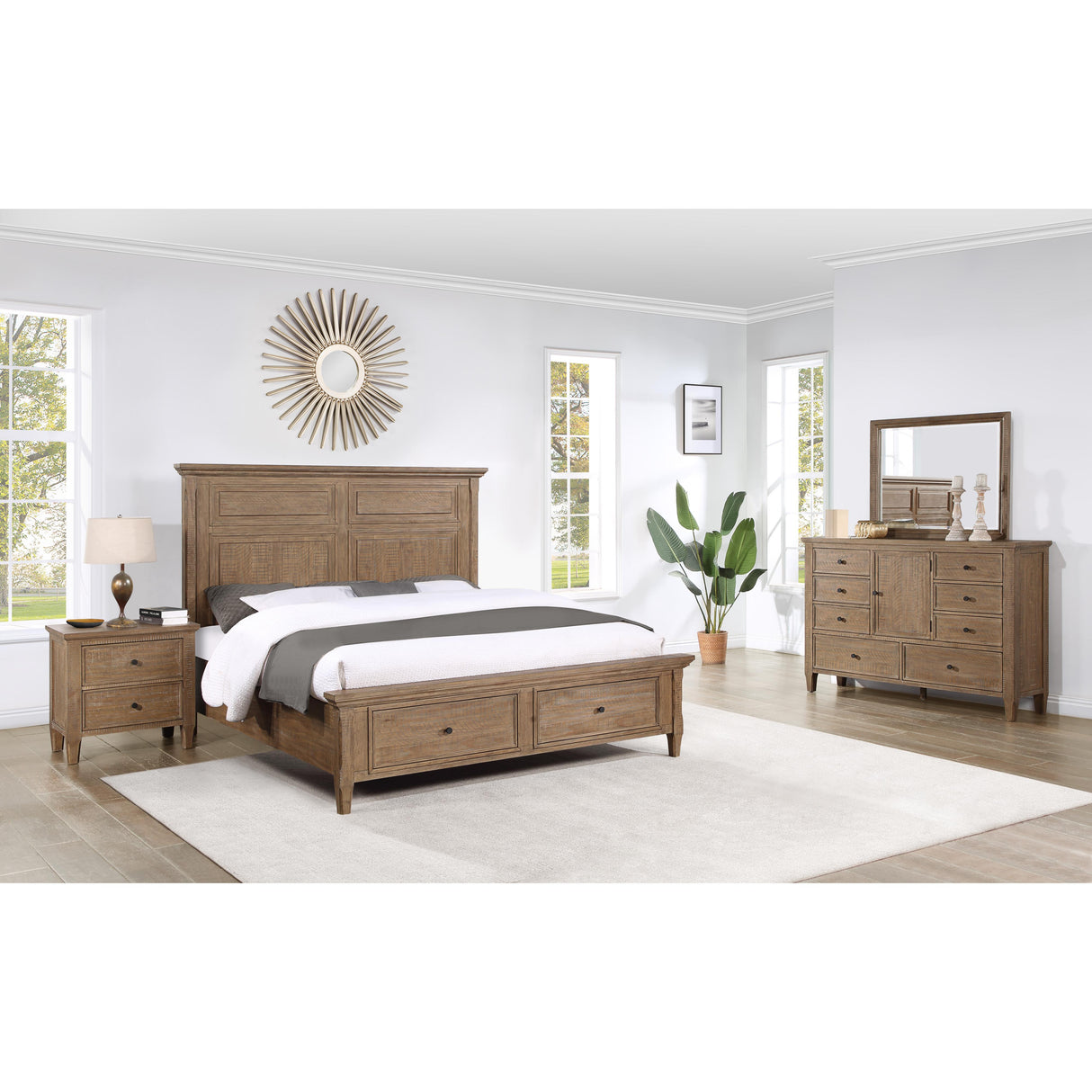 Steve Silver Furniture Riverdale 2 Drawer Nightstand IMAGE 8