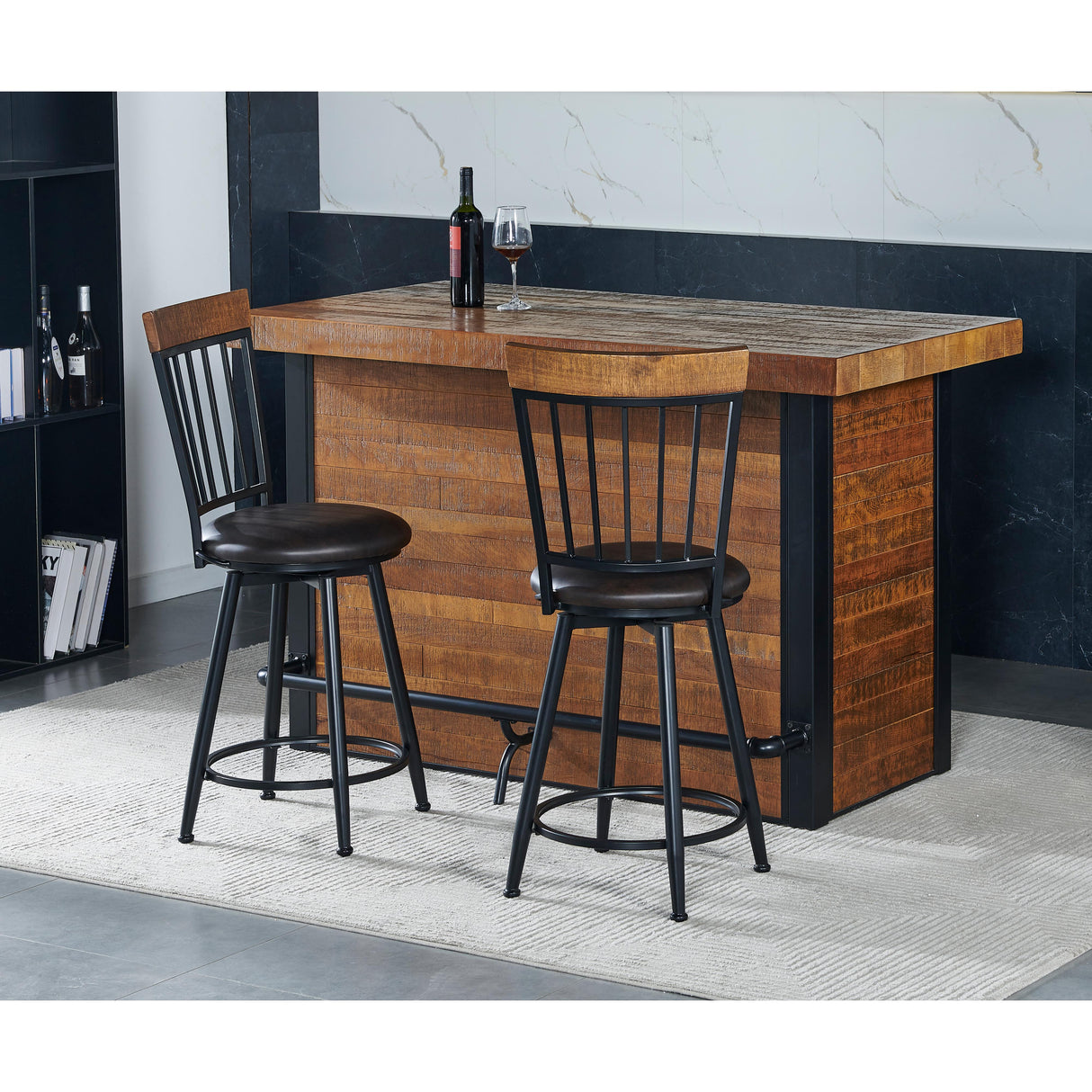 Steve Silver Furniture Tyler Swivel Counter Chair IMAGE 7