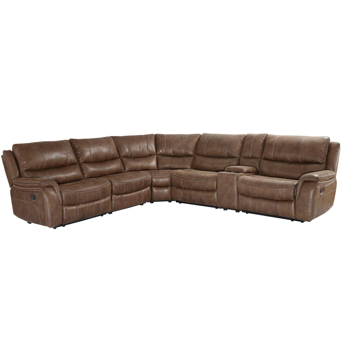 Steve Silver Furniture Lehi LH9750 6 pc Manual Reclining Sectional IMAGE 1
