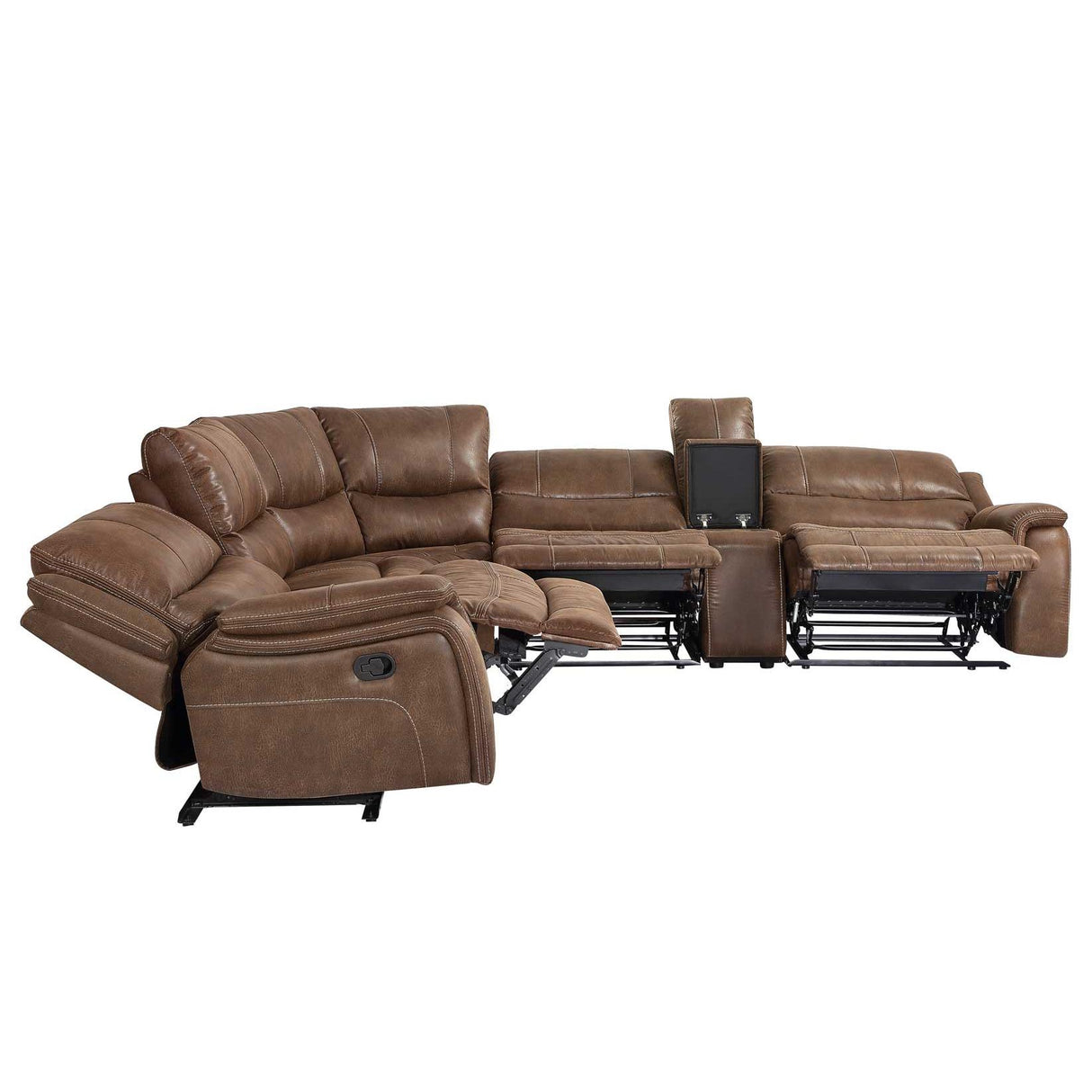 Steve Silver Furniture Lehi LH9750 6 pc Manual Reclining Sectional IMAGE 4