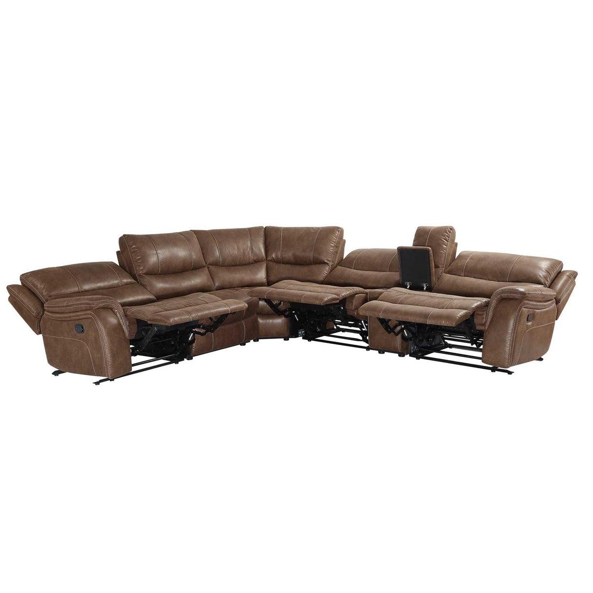 Steve Silver Furniture Lehi LH9750 6 pc Manual Reclining Sectional IMAGE 5
