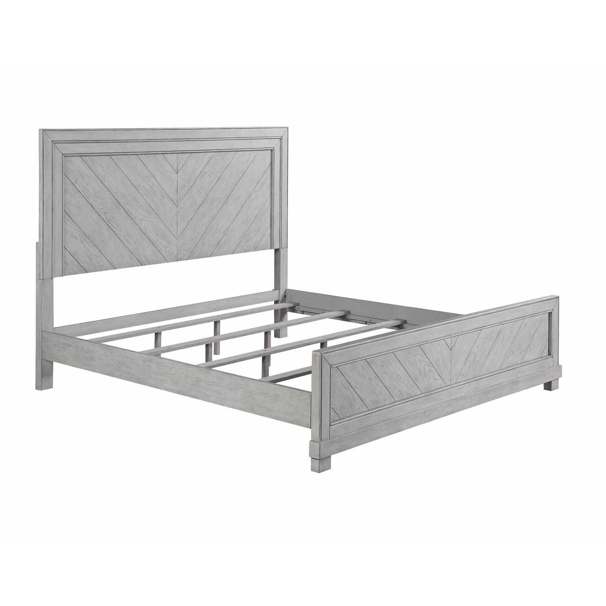 Steve Silver Furniture Montana MON900 King Bed - Matte Grey IMAGE 4