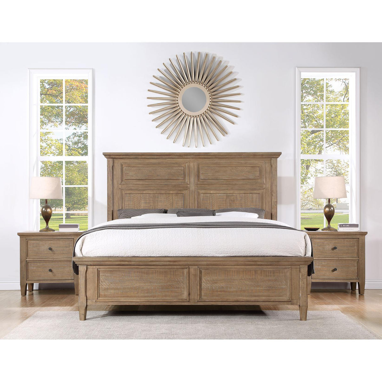Steve Silver Furniture Riverdale RV900 Queen Panel Bed IMAGE 2