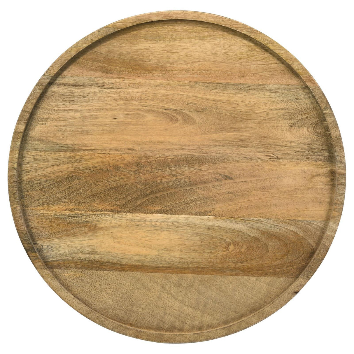 Coaster Furniture Ixia 915105 Round Solid Mango Wood Accent Side Table - Natural IMAGE 3