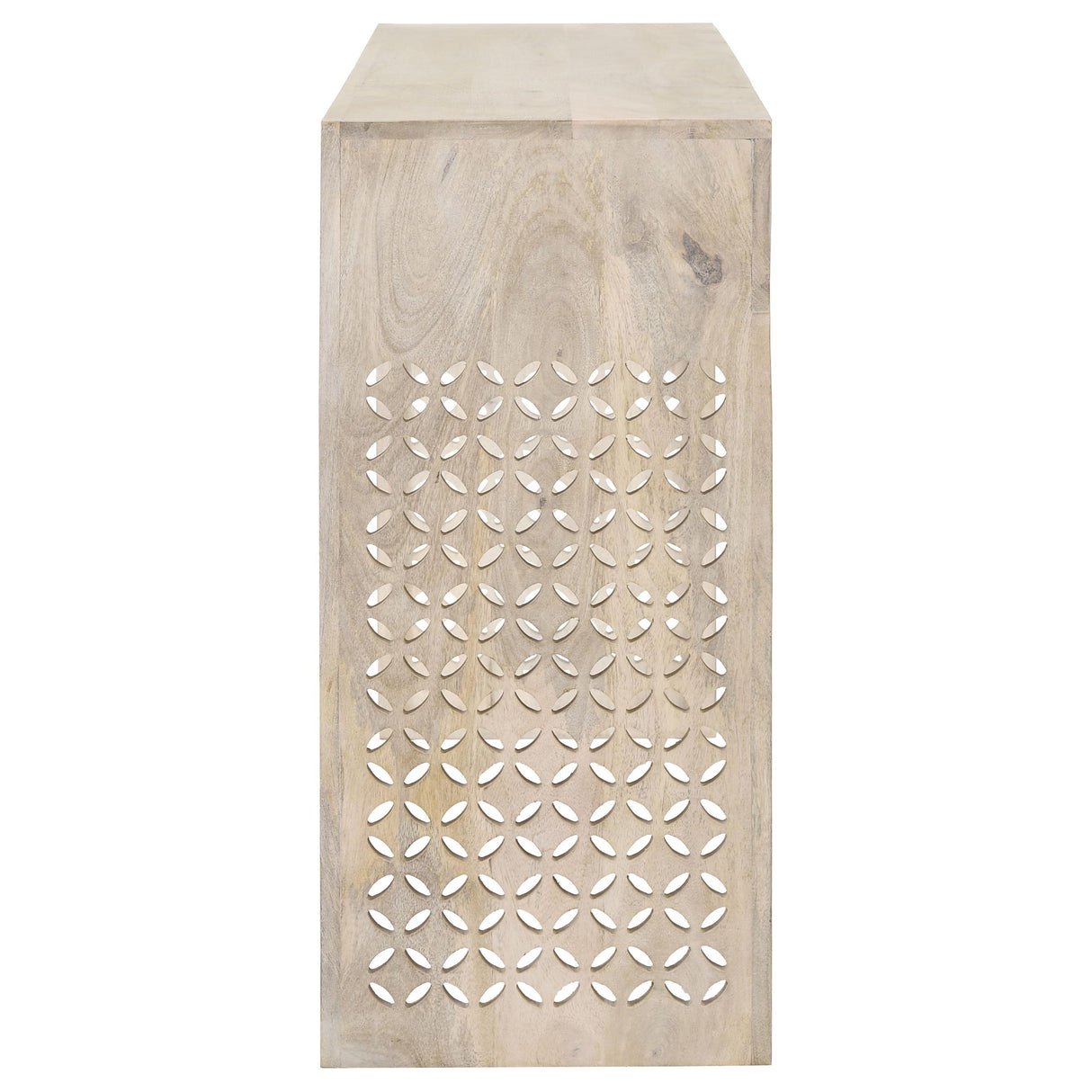 Coaster Furniture Rickman 959543 2-Drawer Wood Entryway Console Table - White Washed IMAGE 6
