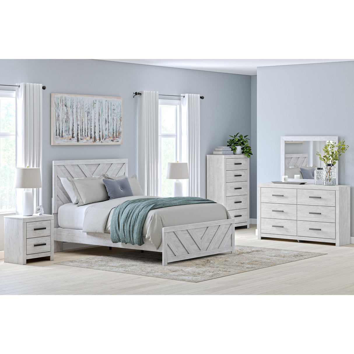 Signature Design by Ashley Cayboni B3788-92 Two Drawer Night Stand IMAGE 10