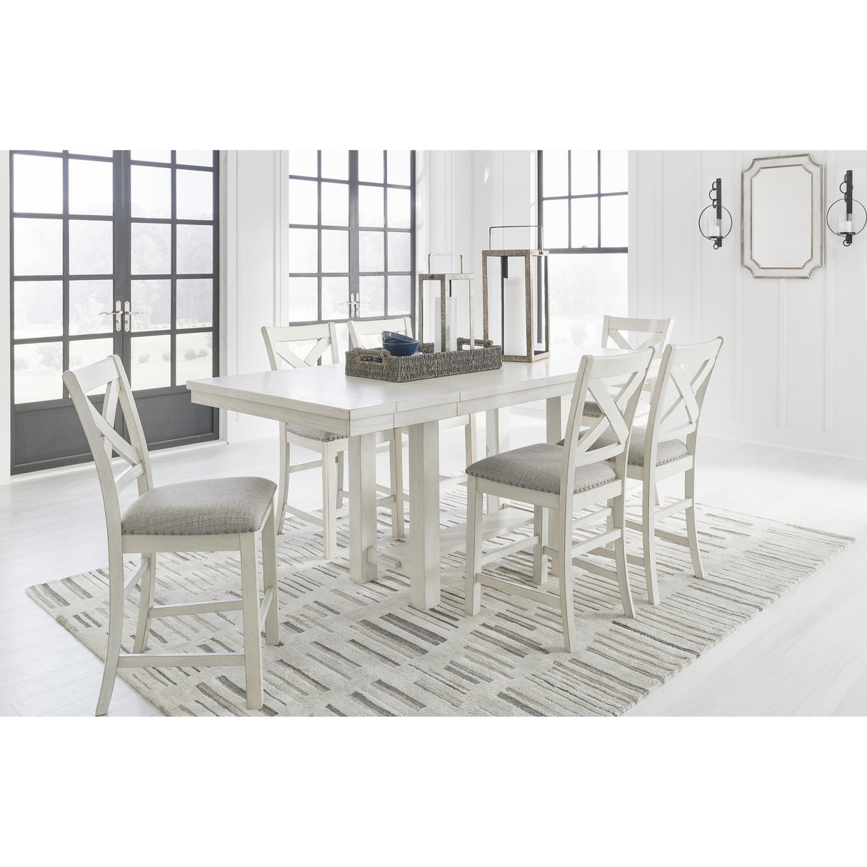 Signature Design by Ashley Robbinsdale D642-124 Upholstered Barstool IMAGE 6