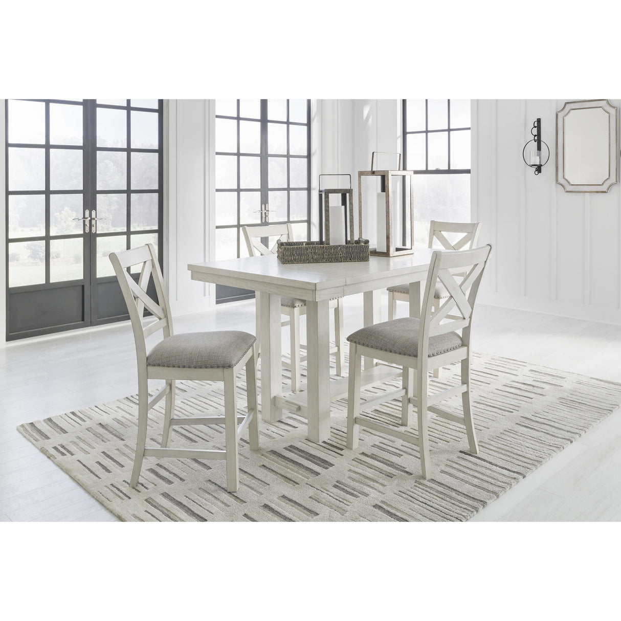 Signature Design by Ashley Robbinsdale D642-32 Rectangular Dining Room Counter Extension Table IMAGE 13