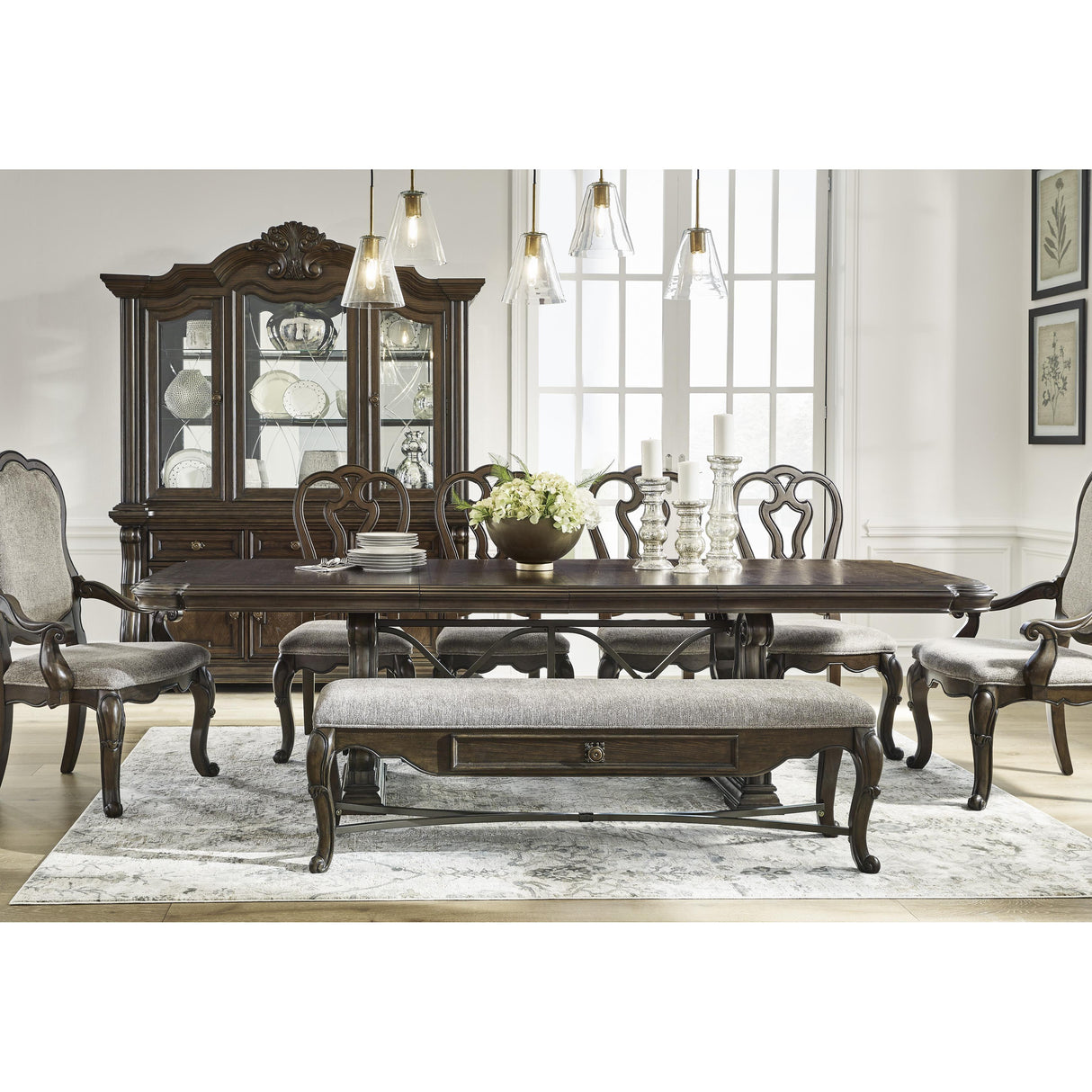 Signature Design by Ashley Maylee D947D1 Dining Buffet and Hutch IMAGE 7