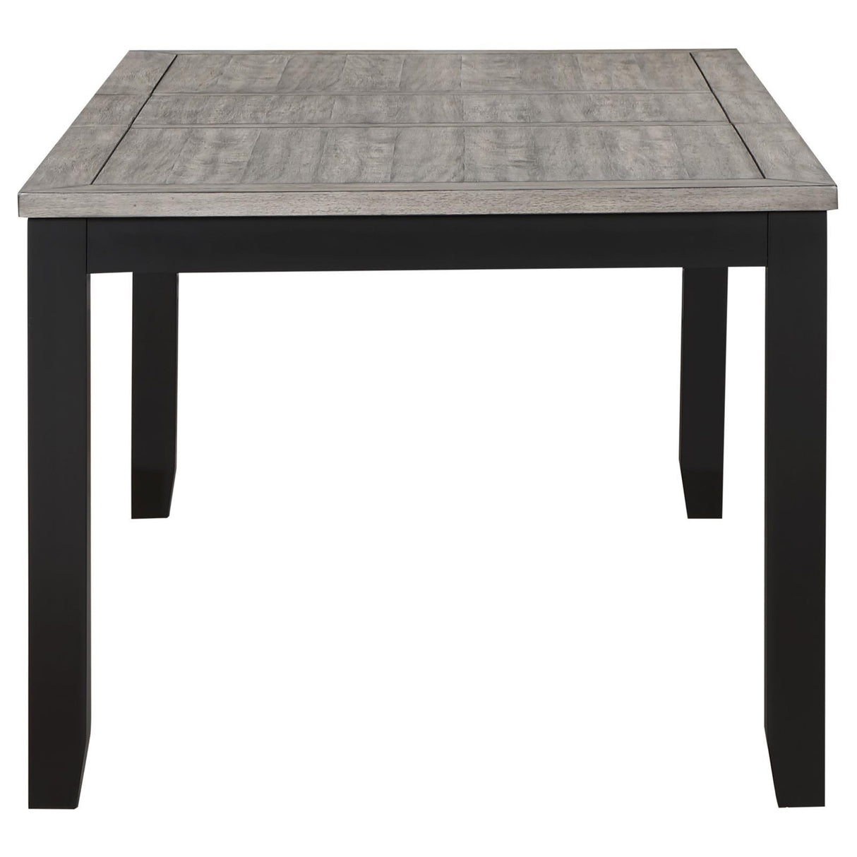 Coaster Furniture Elodie 121221 Rectangular 78-inch Extension Leaf Dining Table - Black IMAGE 4