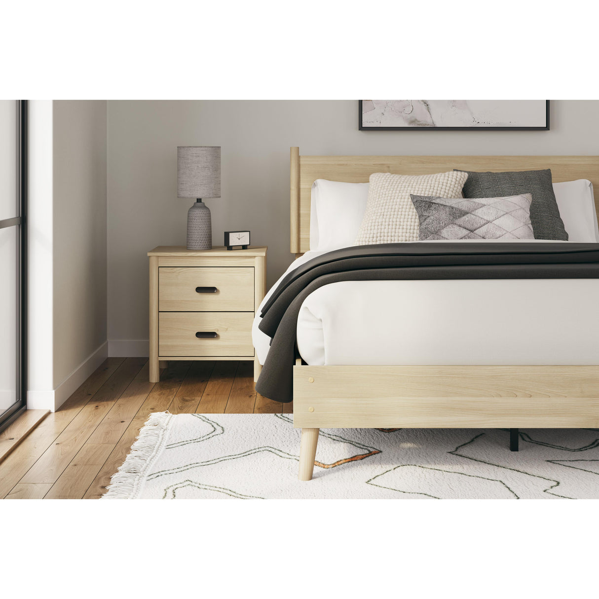 Signature Design by Ashley Cabinella EB2444-292 Two Drawer Night Stand IMAGE 10