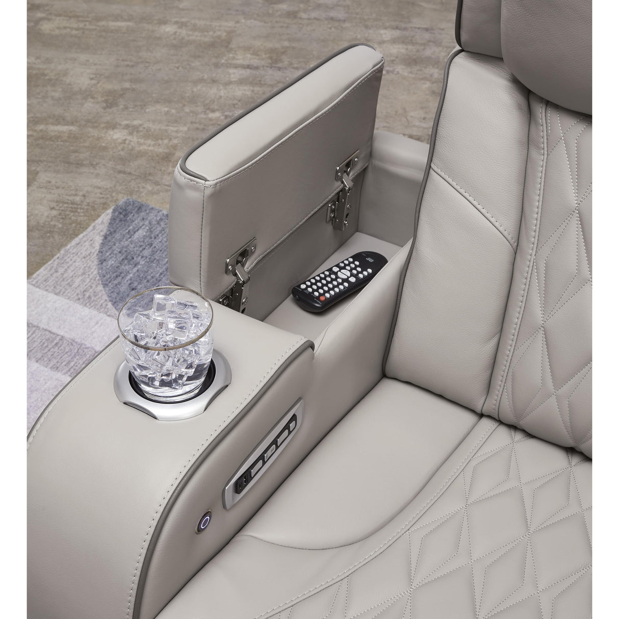 Signature Design by Ashley Boyington U2710515 Power Reclining Sofa with Adjustable Headrest IMAGE 11