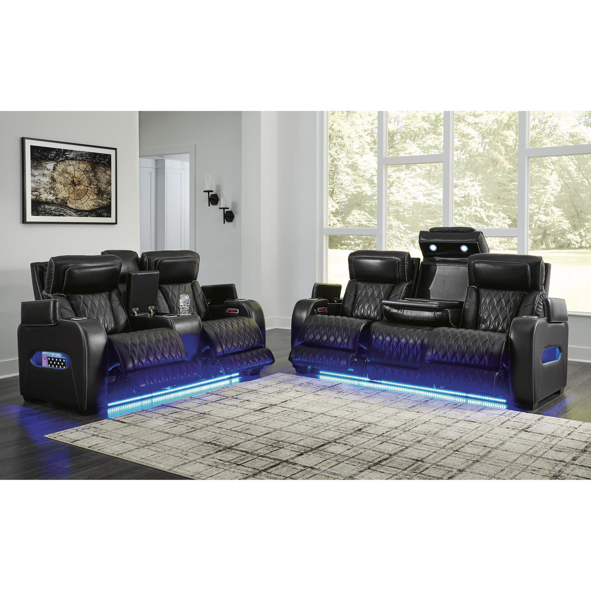 Signature Design by Ashley Boyington U2710618 Power Reclining Loveseat with Console and Adjustable Headrest IMAGE 16