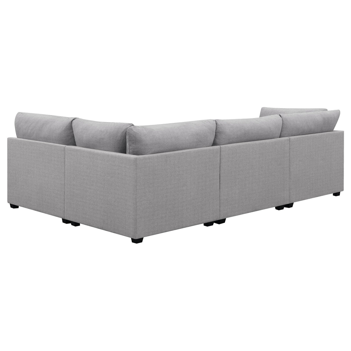 Coaster Furniture Cambria 551511-S5A 5 pc Upholstered Modular Sectional - Grey IMAGE 4