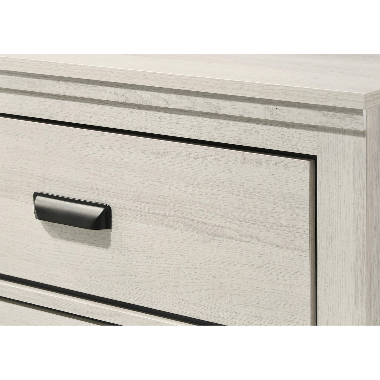 Crown Mark Carter B6810-2 Nightstand - White IMAGE 3
