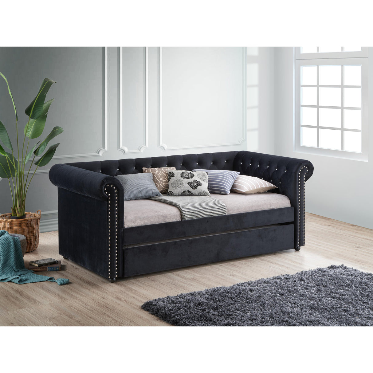 Crown Mark Ellie 5332BK Daybed IMAGE 3