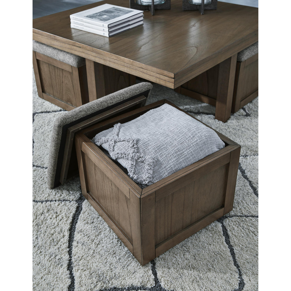 Signature Design by Ashley Boardernest T738T1 Coffee Table and 2 End Tables IMAGE 4