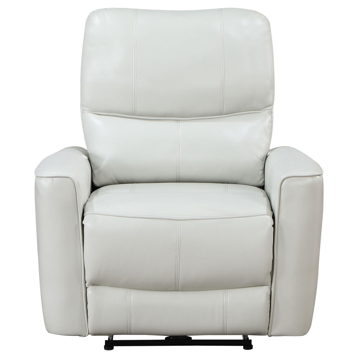 Coaster Furniture Greenfield 610263P Upholstered Power Recliner Chair - Dove Grey IMAGE 4