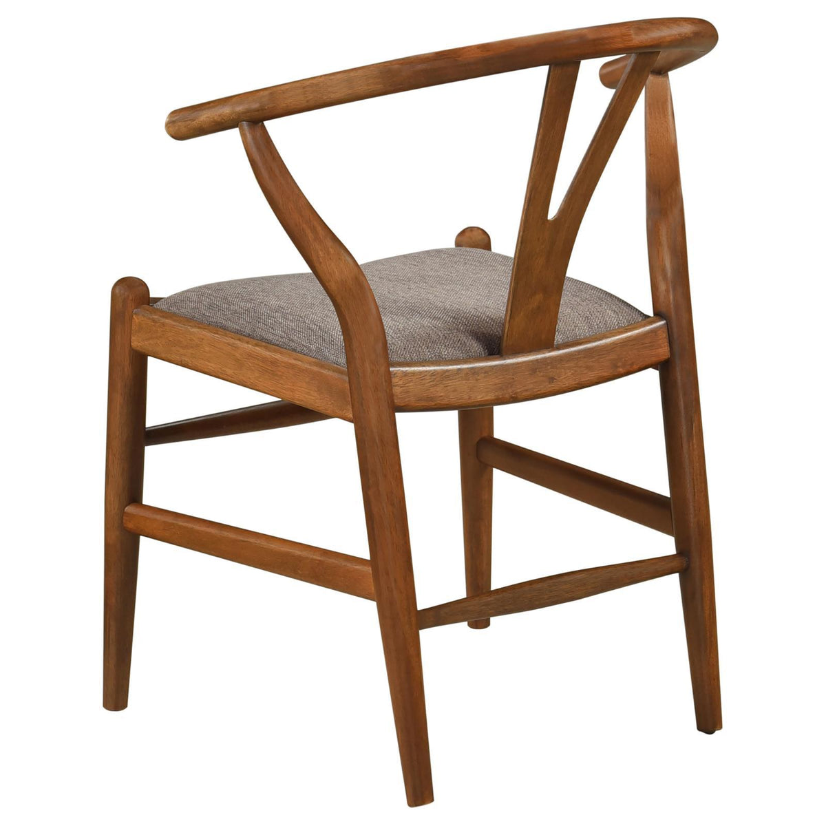 Coaster Furniture Dinah 108472 Wood Wishbone Dining Side Chair - Walnut IMAGE 7
