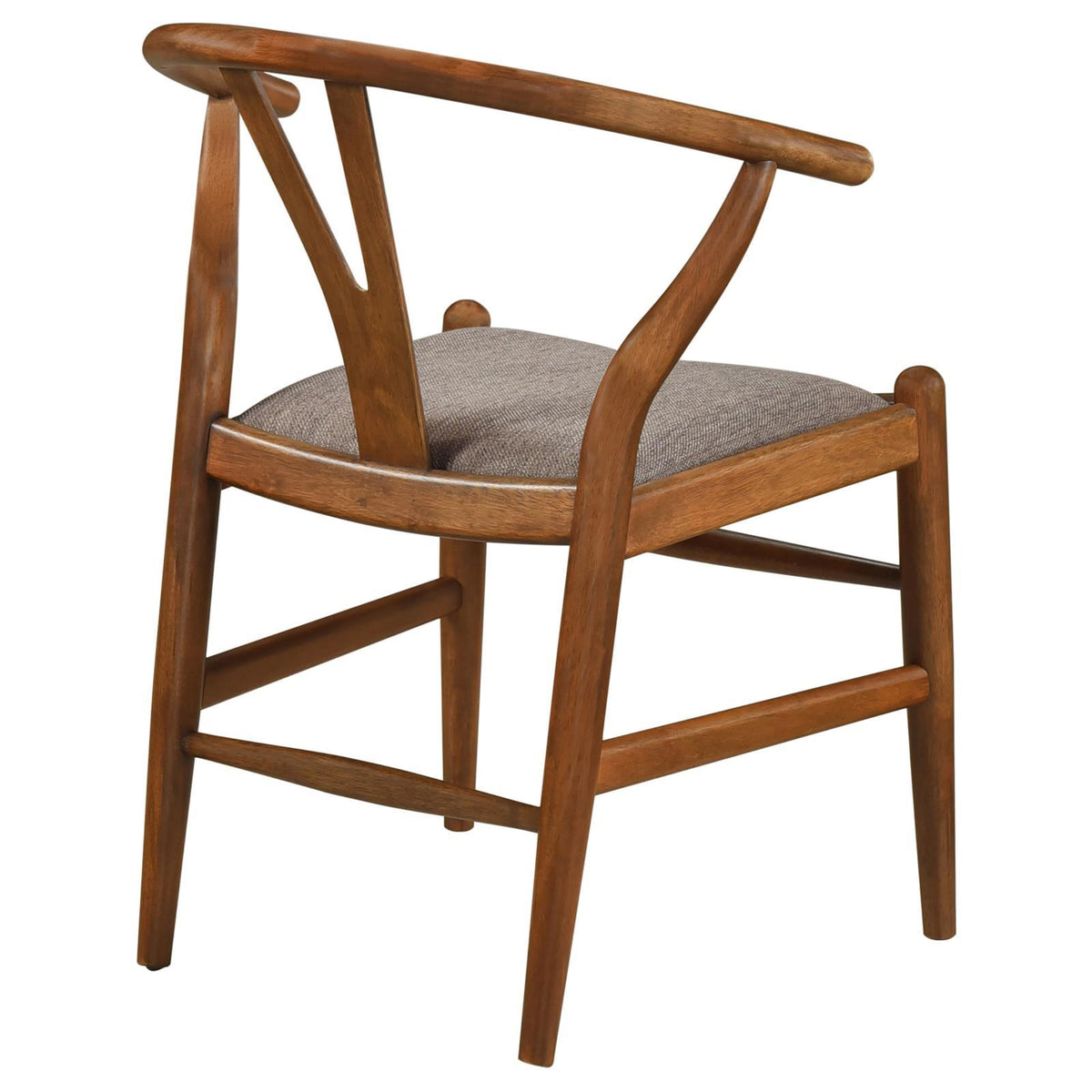 Coaster Furniture Dinah 108472 Wood Wishbone Dining Side Chair - Walnut IMAGE 8