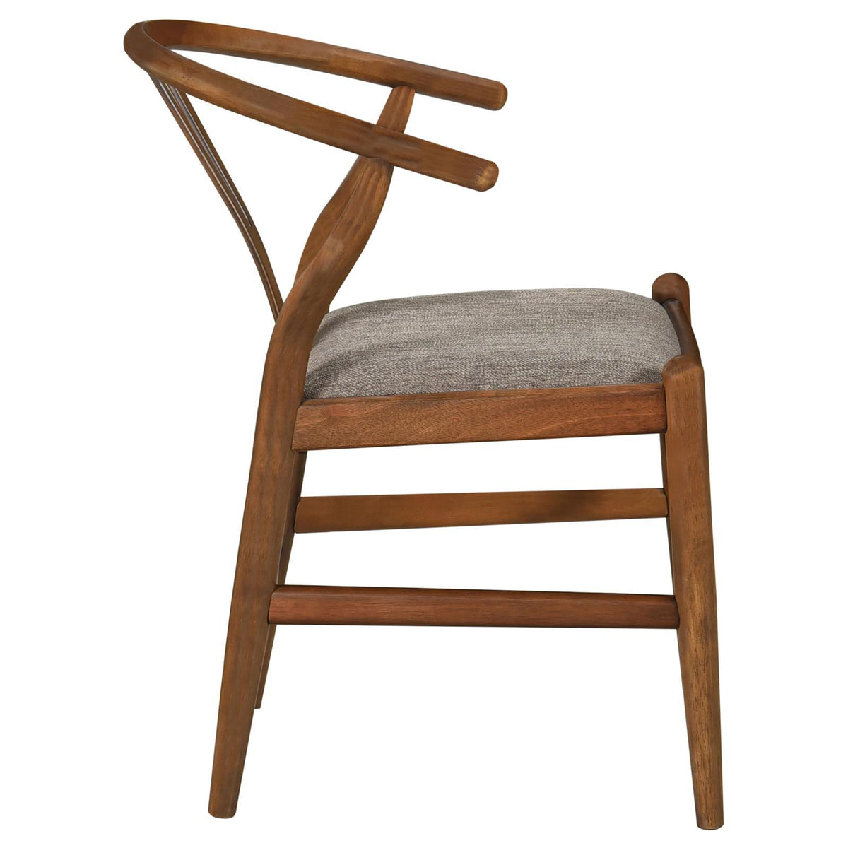 Coaster Furniture Dinah 108472 Wood Wishbone Dining Side Chair - Walnut IMAGE 9