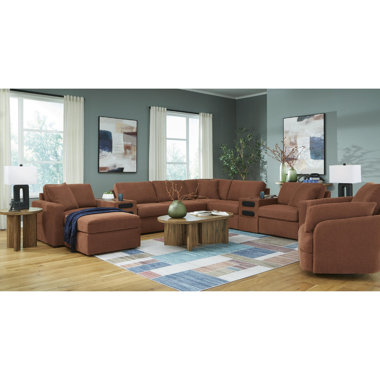 Signature Design by Ashley Modmax 9210261 Swivel Glider Recliner IMAGE 9