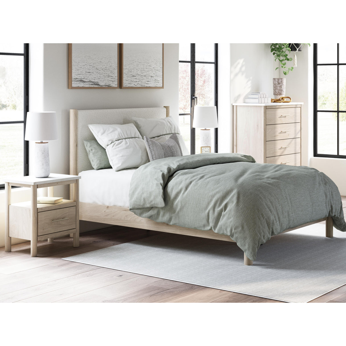 Signature Design by Ashley Cadmori B2615-345 Five Drawer Wide Chest IMAGE 9