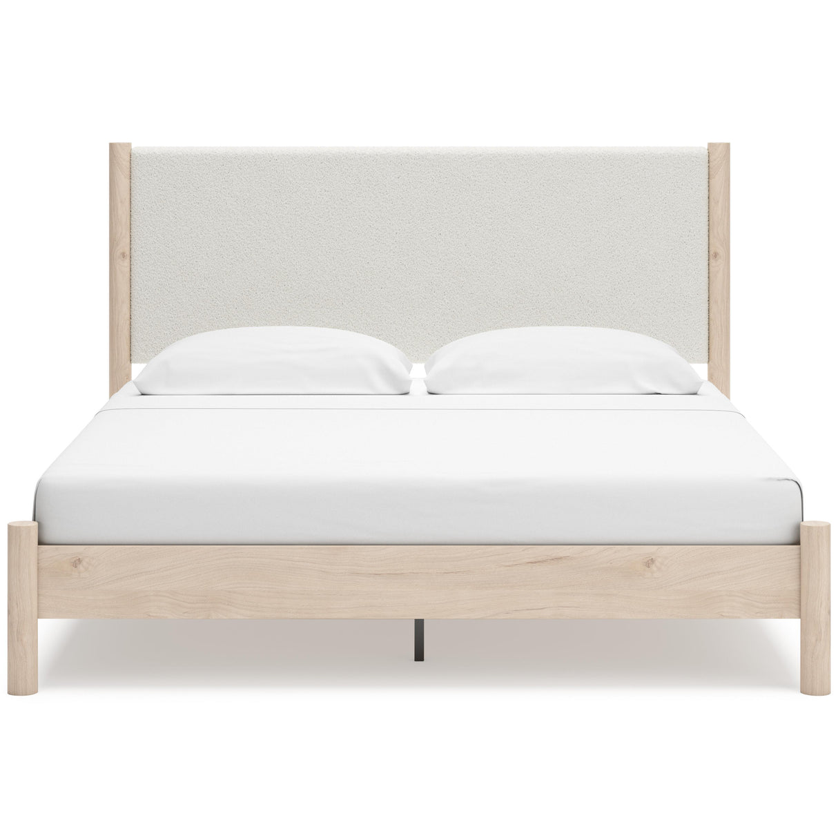 Signature Design by Ashley Cadmori B2615B7 King Upholstered Panel Bed IMAGE 2