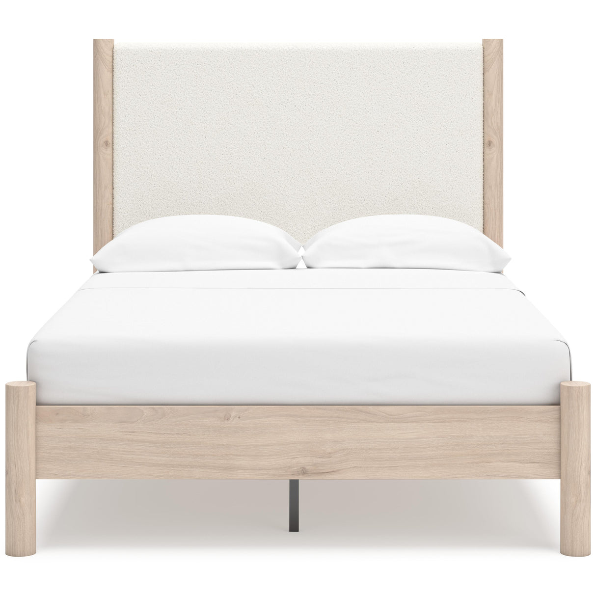 Signature Design by Ashley Cadmori B2615B8 Full Upholstered Panel Bed IMAGE 2