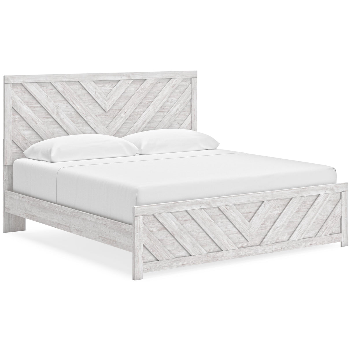 Signature Design by Ashley Cayboni B3788B7 King Panel Bed IMAGE 1