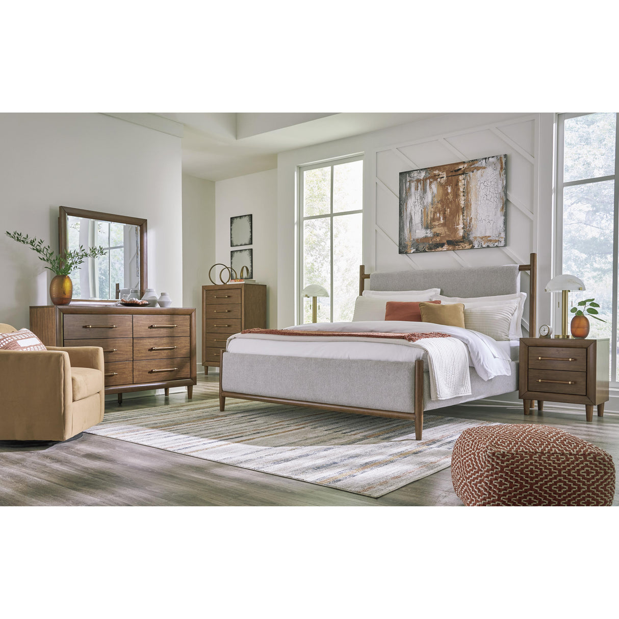 Signature Design by Ashley Lyncott B615B1 Dresser and Mirror IMAGE 6