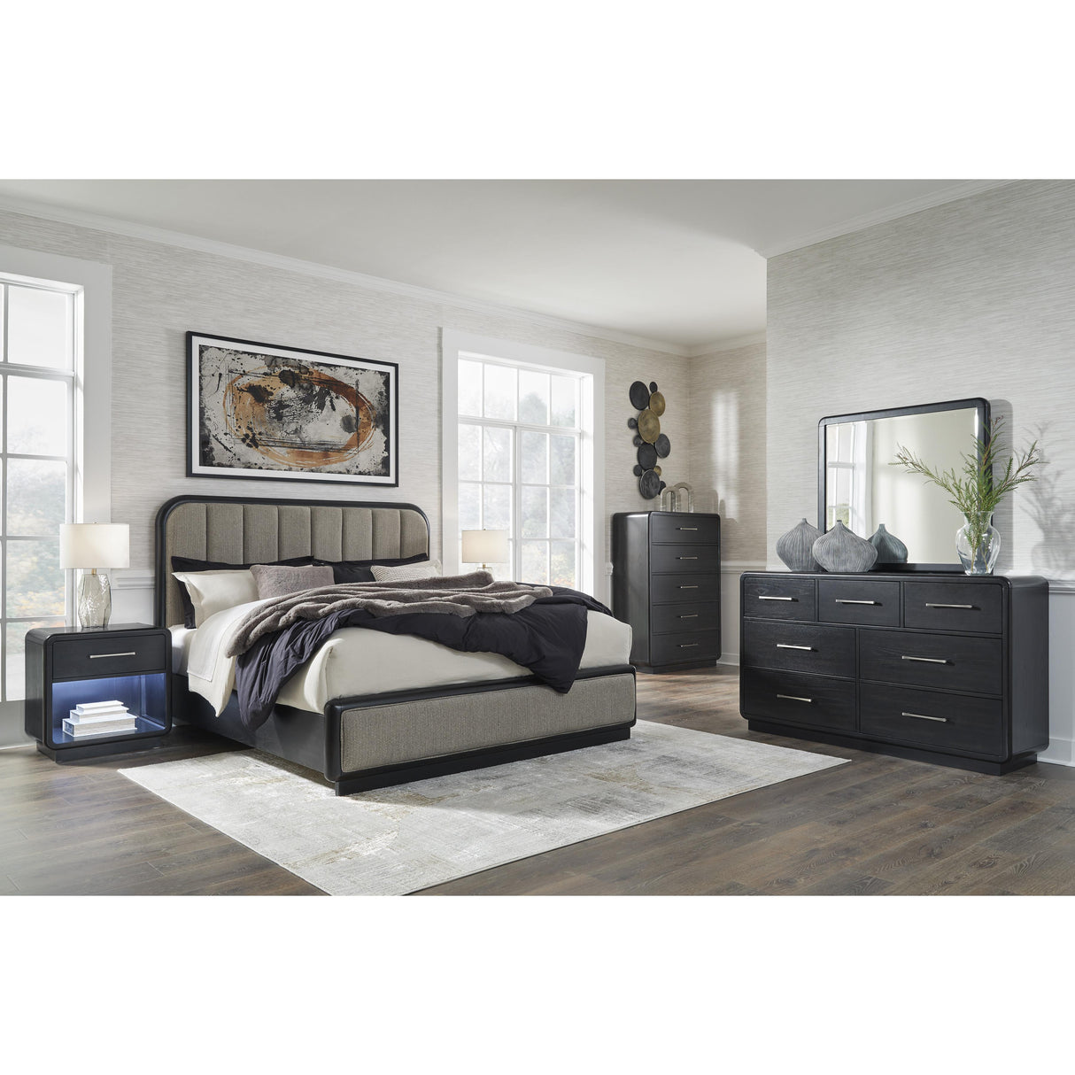 Signature Design by Ashley Rowanbeck B821B1 Dresser and Mirror IMAGE 5