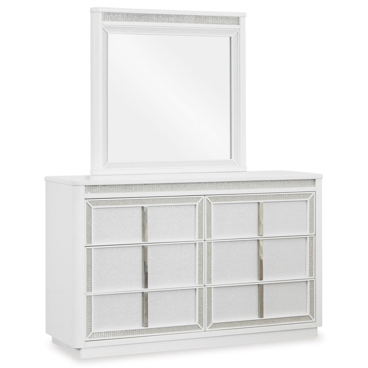Signature Design by Ashley Chalanna B822B1 Dresser and Mirror IMAGE 1