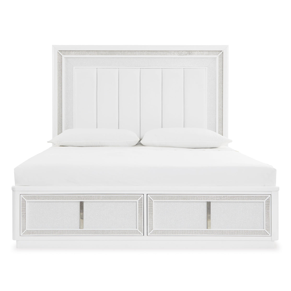 Signature Design by Ashley Chalanna B822B4 King Upholstered Storage Bed IMAGE 3