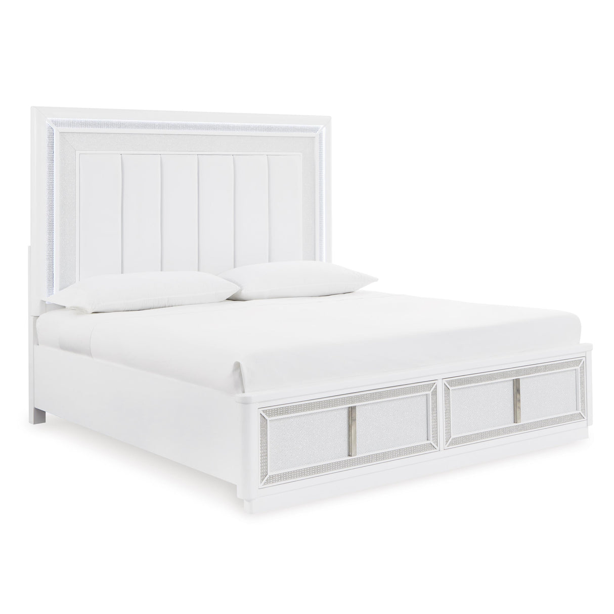Signature Design by Ashley Chalanna B822B5 California King Upholstered Storage Bed IMAGE 2
