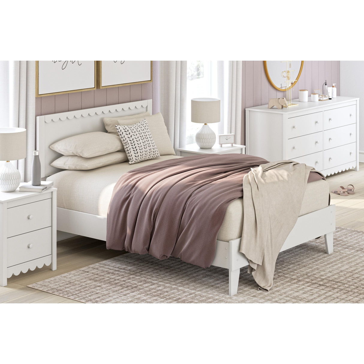 Signature Design by Ashley Hallityn EB1810-292 Two Drawer Night Stand IMAGE 11