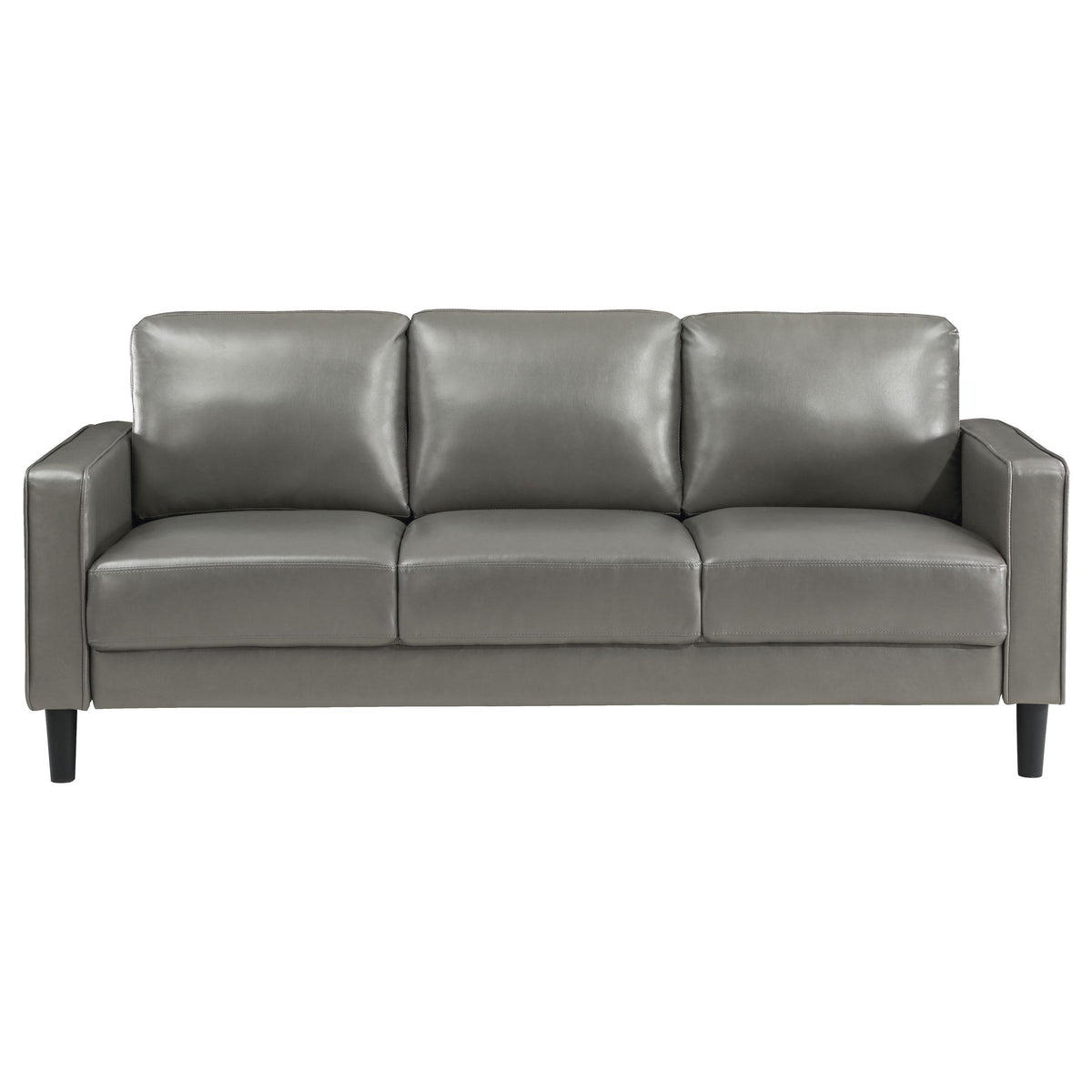 Coaster Furniture Ruth 508365 Upholstered Track Arm Sofa - Grey IMAGE 3