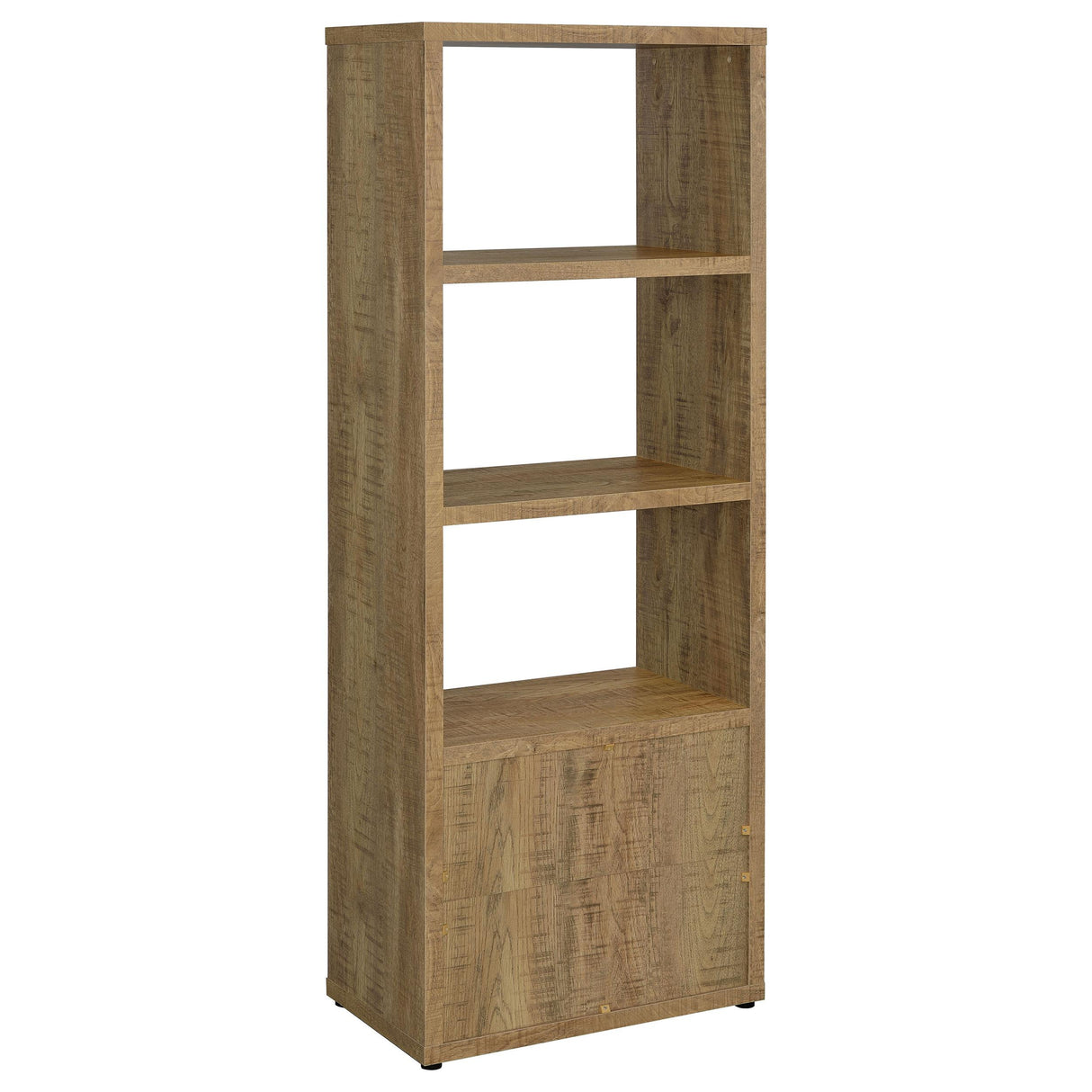 Coaster Furniture Tabby 701703 3-shelf Engineered Wood Media Tower - Mango IMAGE 6