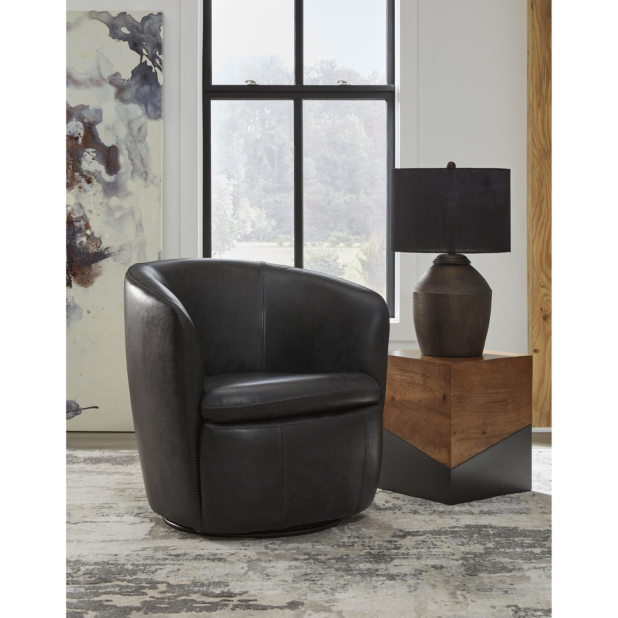 Signature Design by Ashley Kierreys A3000702 Swivel Accent Chair IMAGE 4