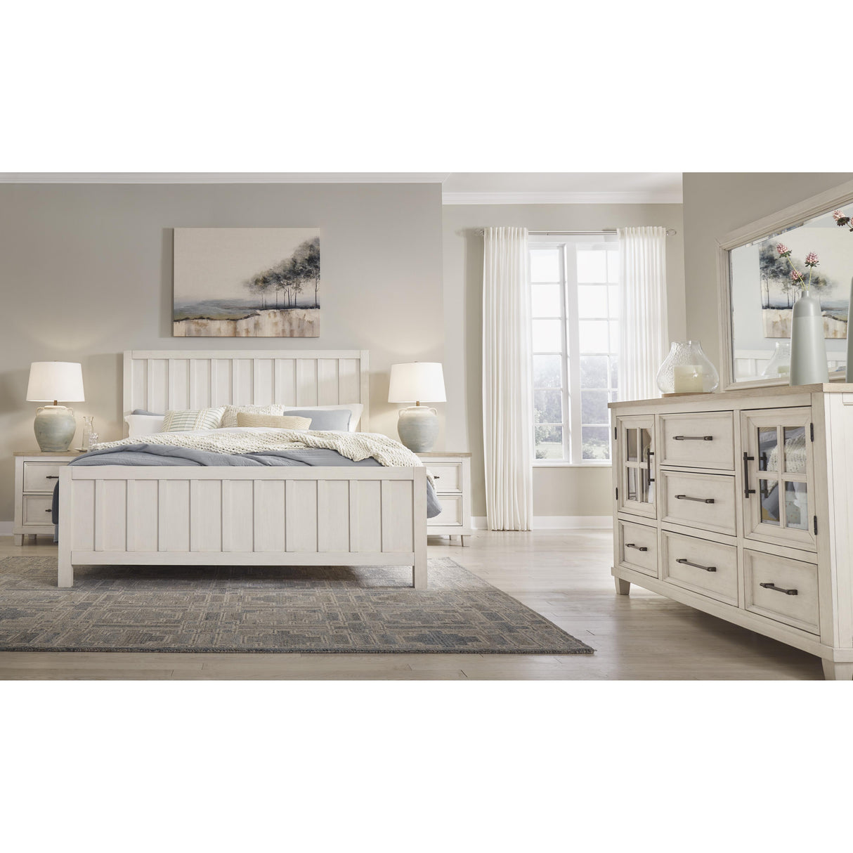 Benchcraft Shaybrock B683-92 Two Drawer Night Stand IMAGE 9