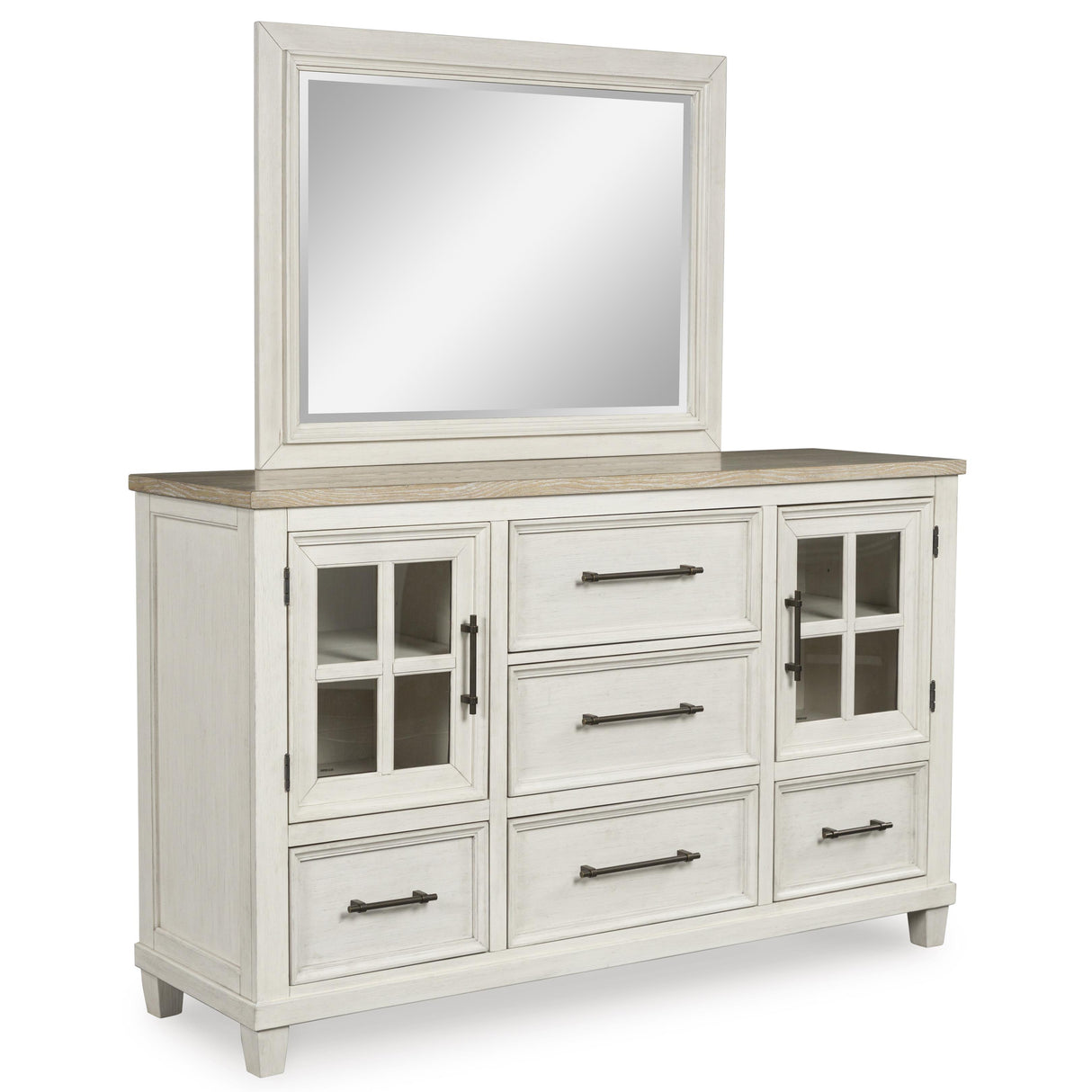 Benchcraft Shaybrock B683B1 Dresser and Mirror IMAGE 1